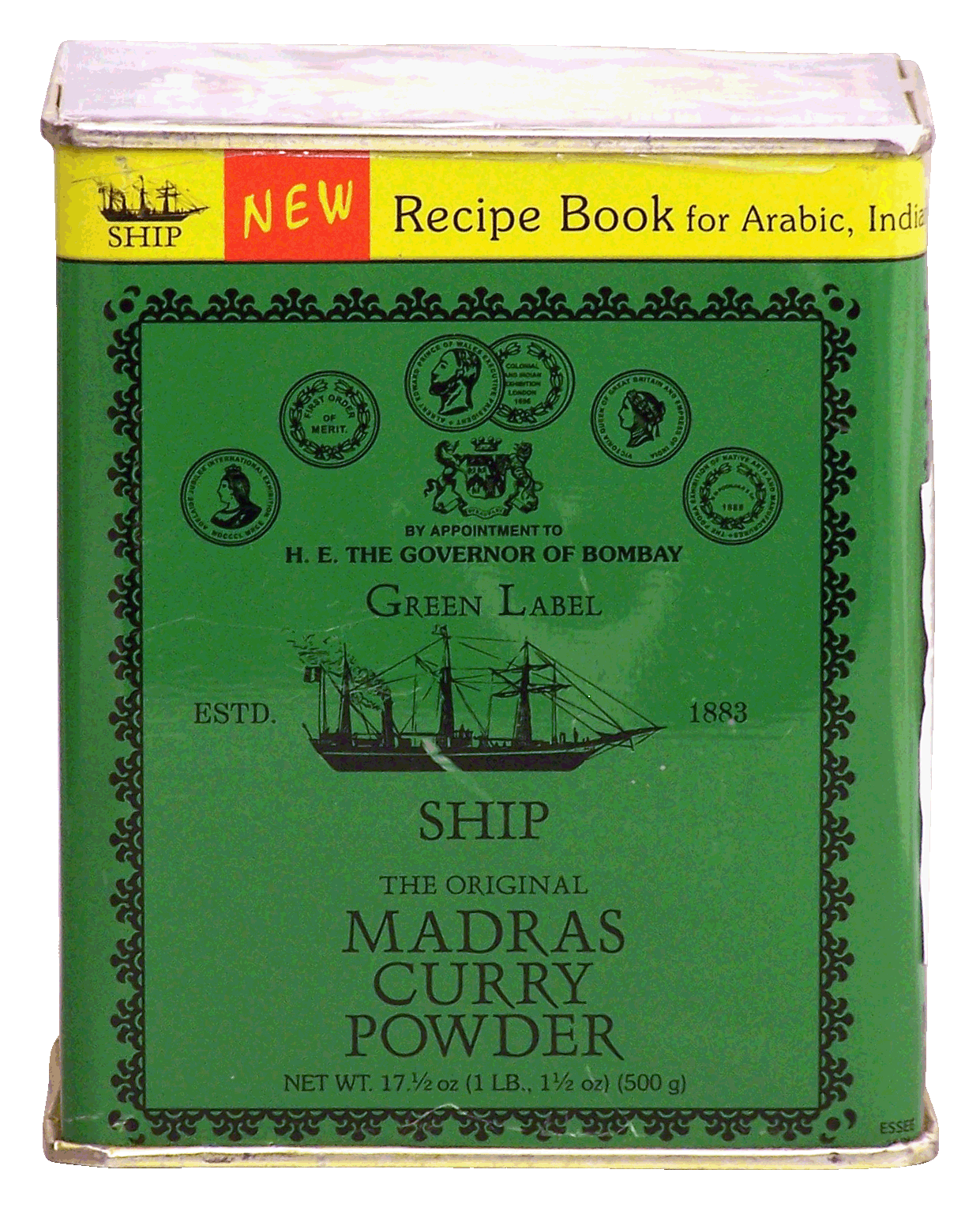 Ship Brand Green Label madras curry powder, original Full-Size Picture